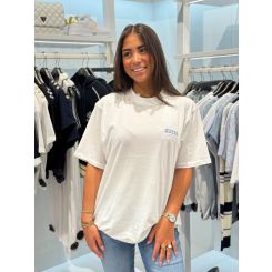 Guess - Cc Ss Monochrome Graphic Tee - Wit