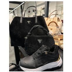 Guess - Victtoria Large 2 In 1 Tote - Zwart