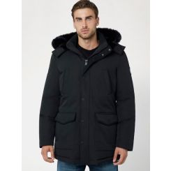 Guess - Technical Parka - Zwart