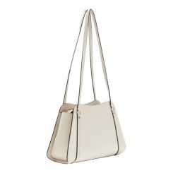 Guess - Xena Shoulder Satchel - Beige