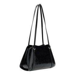 Guess - Xena Shoulder Satchel - Zwart