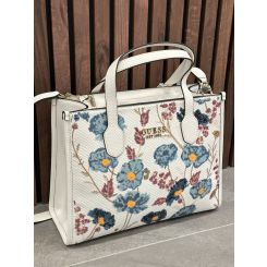 Guess - Zaria 2 Comp Tote - Wit