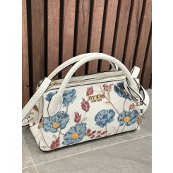 Guess - Zaria Small Girlfriend Satchel - Wit