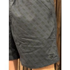 Guess - Swimtrunk Medium Embossed Logo - Blauw