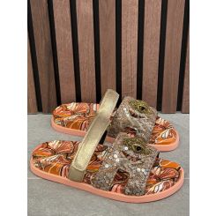 Kurt Geiger - Eagle Cut Out Sandal - Bruin