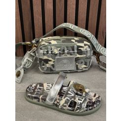 Kurt Geiger - Eagle Cut Out Sandal - Groen