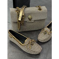 Kurt Geiger - Eagle Moccasin - Goud