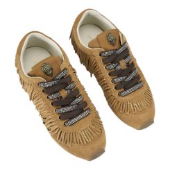 Kurt Geiger - Islington Fringe Sneaker - Bruin