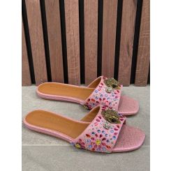 Kurt Geiger - Kensington Flat Sandal - Roze