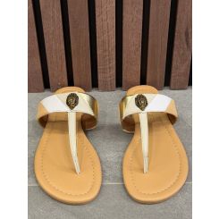 Kurt Geiger - Kensington T-Bar Sandal - Beige