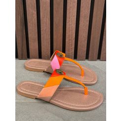 Kurt Geiger - Kensington T-bar Sandal - Oranje