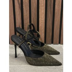 Kurt Geiger - Mayfair Point Ankle Strap - Zwart