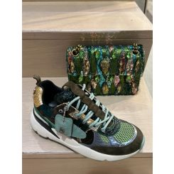 Kurt Geiger - Sequin Mini Kensington - Groen