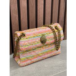 Kurt Geiger - Tweed Mini Kensington - Roze