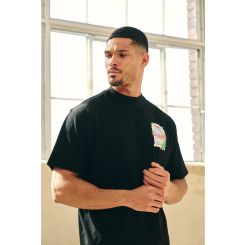 Malelions - Men Roman T-shirt - Zwart