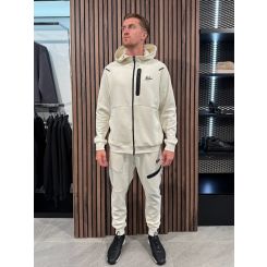 Malelions - Sport Counter Zip Hoodie - Wit