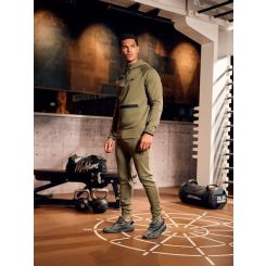 Malelions - Malelions Sport Counter Half Zip - Groen