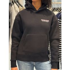 Malelions - Women Rhinestone Hoodie - Zwart