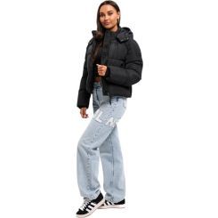 Malelions - Women Signature Puffer Jacket - Zwart