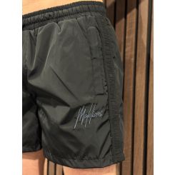 Malelions - Men Venetian Swim Short 2.0 - Zwart