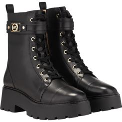 Michael Kors - Mandy Lace Up Bootie - Zwart