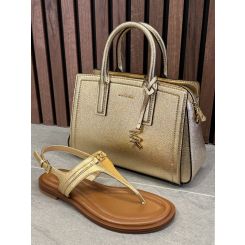 Michael Kors - Sm Satchel - Goud