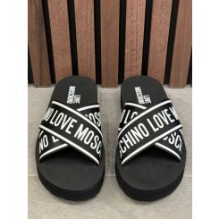 Moschino - Slippers - Zwart