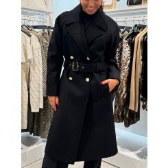 Nikkie - Edirne Coat - Zwart