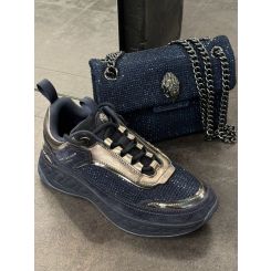 Kurt Geiger - Kensington C Sneakers - Blauw