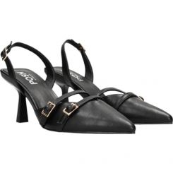 Poelman - Slingbacks - Zwart