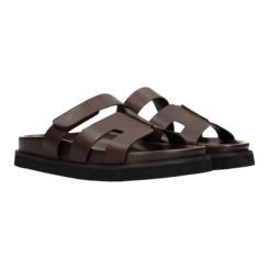 Poelman - Slippers - Bruin