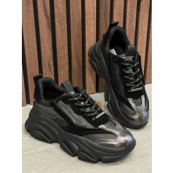 Steve Madden - Posses-Perf - Zwart