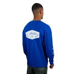 Stolen - Longsleeve T-shirt Atelier Print - Blauw