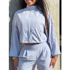 Unique The Label - Gigi Jacket - Vintage Blue