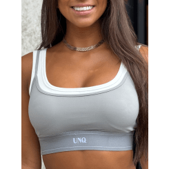 Unique The Label - Gigi Top - Light Grey