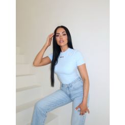 Unique The Label - Nena Short Sleeve Top - Blauw