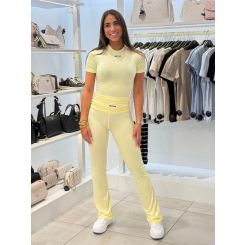 Unique The Label - Nena Short Sleeve Top - Geel