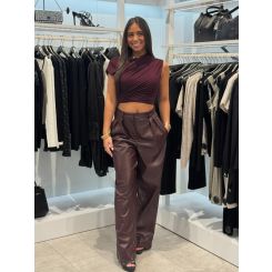 Unique The Label - Ziva Faux Pantalon - Rood