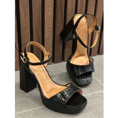 Vizzano - Sandalen op hak - Zwart
