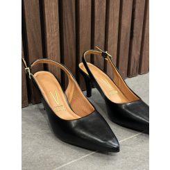 Vizzano - Slingbacks - Zwart