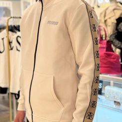 Guess Active - Mickey Full Zip Sweater - Beige