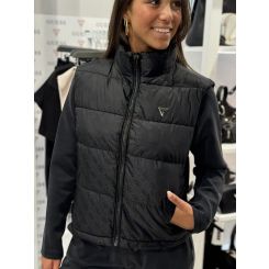 Guess - New 4G Logo Padded Vest - Zwart