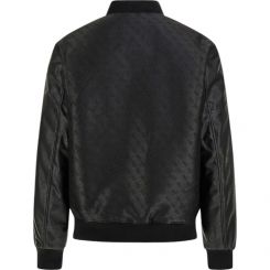 Guess - Quattro G Varsity Bomber - Zwart