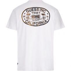 Guess - Ss Bsc City Of Angels Tee - Wit