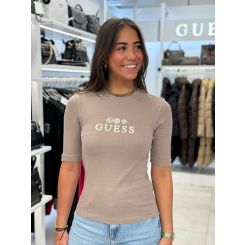 Guess Active - Midge Logo T-shirt - Beige