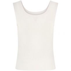 Guess - Sl Guess Ribbed Knit Tank Top - Wit