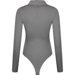 Malelions - Woman Signature Bodysuit - Grijs