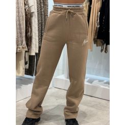 Malelions - Woman Straight Leg Sweatpants - Beige