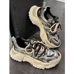 Steve Madden - Kingdom-E Sneakers - Zilver met diverse