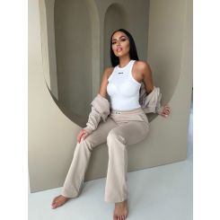 Unique The Label - Molly Pants Tracksuit Pants - Beige